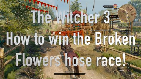 witcher 3 what horse to pick|Broken Flowers Walkthrough .